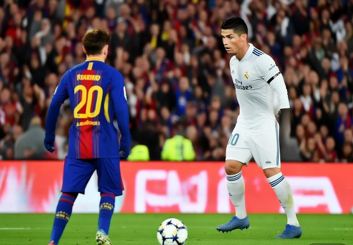 2018年巴塞罗那VS皇家马德里巅峰对决：梅西C罗经典之战回顾(图3)